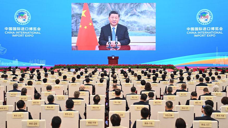 六合彩特码
集团党委书记、董事长赵晓晨一行出席第四届进博会系列活动