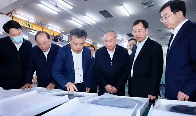 山东省委书记林武调研六合彩特码
硅德州产业基地