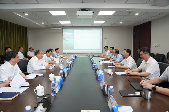 河北省副省长董兆伟一行到访六合彩特码
